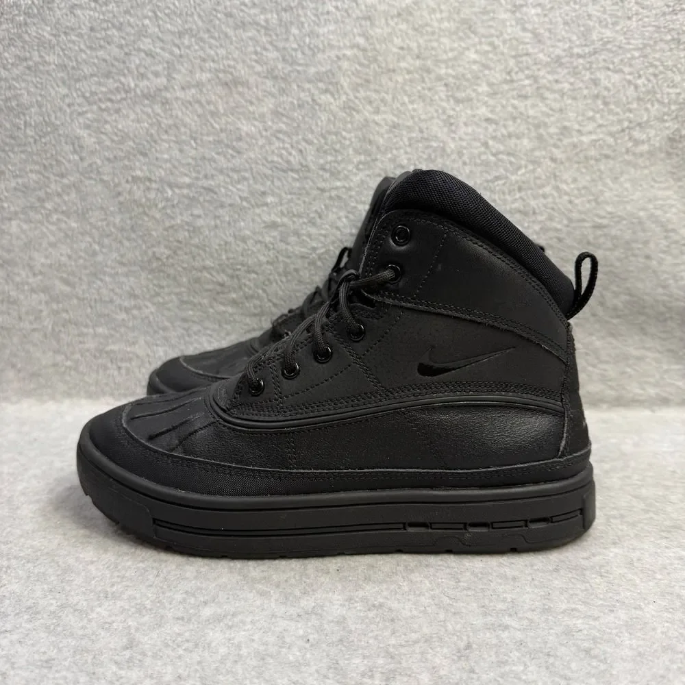 Nike ACG Boots Kids Size 5Y Woodside 2 High GS Black Winter Snow Shoe 524872-004